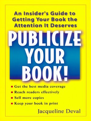 cover image of Publicize Your Book!
